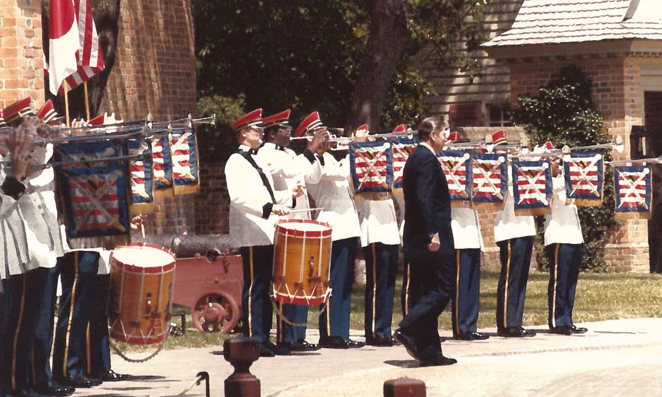 Sergeant Major of the United States Army Band, originally wrote the fanfare “Salute to a New Beginning” for then-President Ronald Reagan in the 1980s.